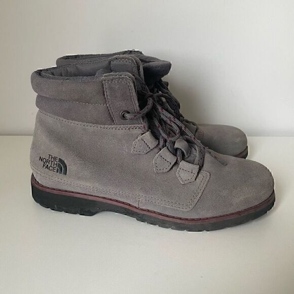 The North Face Heat Seeker 200 Gram Ice Pick Hiking Ankle Boots Size 6.5 Grey - Picture 1 of 10